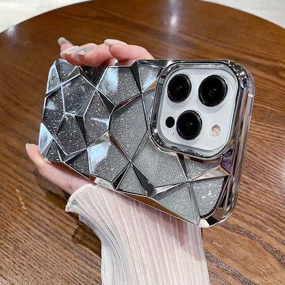 New Bling Electroplated Glitter Soft Phone Case for iPhone